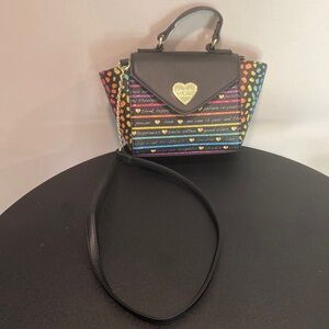 Betsey Johnson top handle crossbody